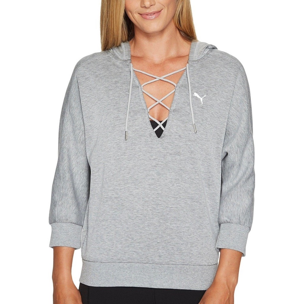 Puma Yogini Hoodie in Grey